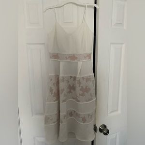 White A-line dress, Adelyn Rae